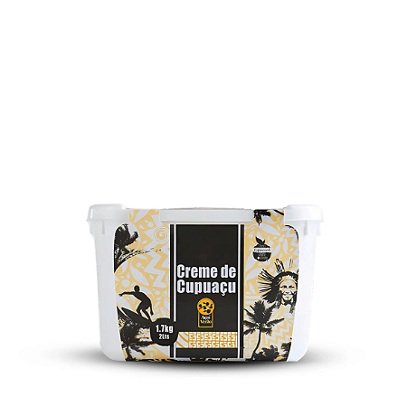 AÇAÍ VERÃO - CREME DE CUPUAÇU (contém leite) - POTE 2 Litros