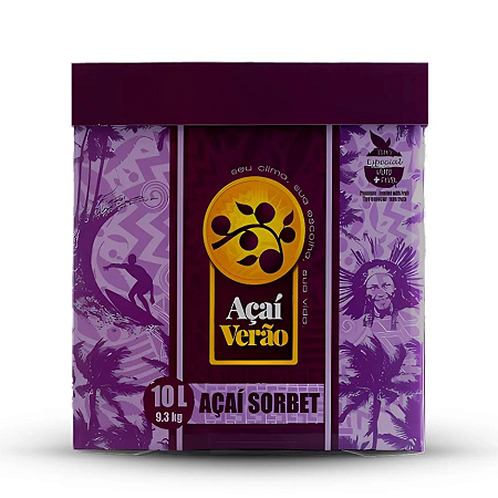 AÇAÍ VERÃO - ORIGINAL - CAIXA 10 Litros