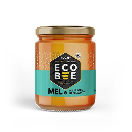 MEL EUCALIPTO ECOBEE 300G (pote de vidro)