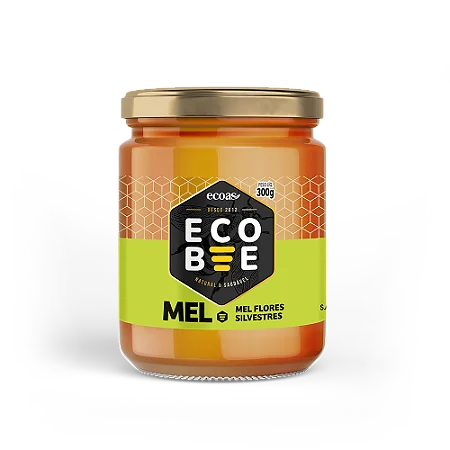 MEL SILVESTRE ECOBEE 300G (pote de vidro)
