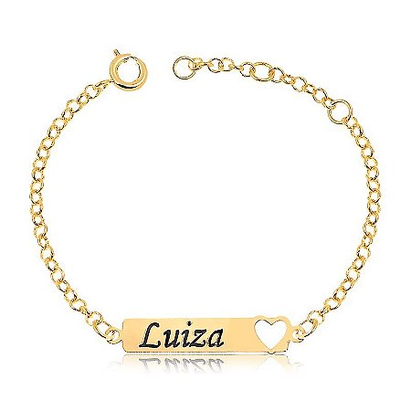 Pulseira Infantil Personalizada.