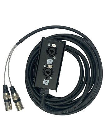 Medusa 2 vias com Conectores Combo - 35 Metros