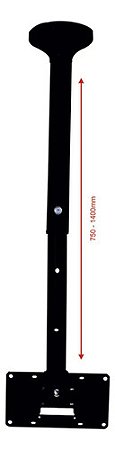 Suporte De Teto Para Tvs Lcd, Led 19  Até 56  - Sky31