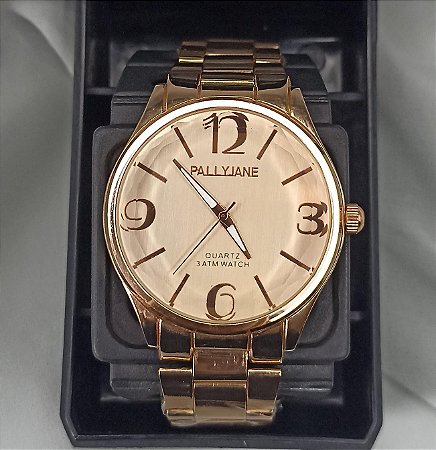 RELOGIO FEMININO ROSE PALLYJANE BCR119