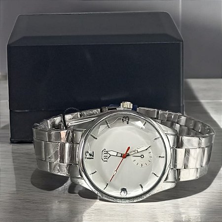 RELOGIO FEMININO PRATEADO DHP BCR126