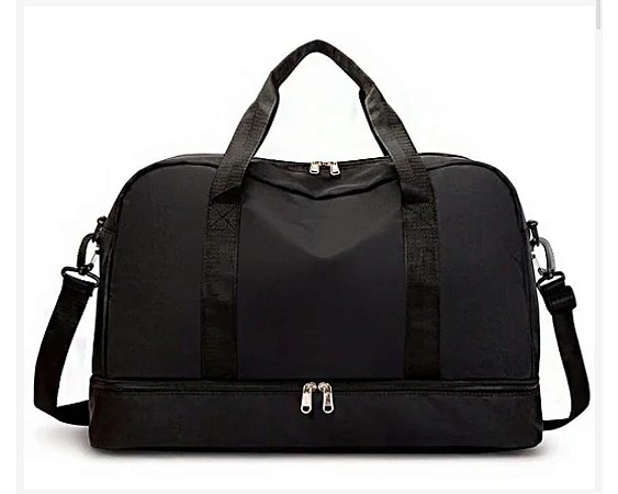 Bolsa Sacola De Viagem Mala Grande Com Alça Dupla U /PRETO F785 BCB294
