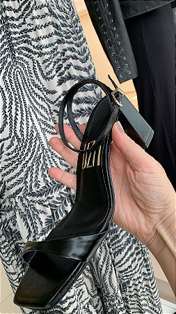 SANDÁLIA SALTO MÉDIO MILANO