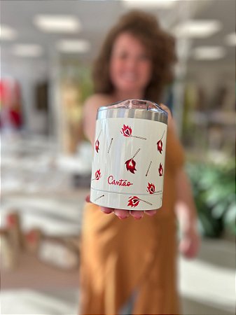 COPO TÉRMICO ESTAMPA FÓSFOROS 355 ML