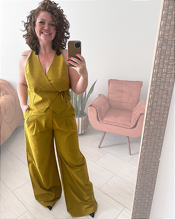 CALÇA PANTALONA ALFAIATARIA