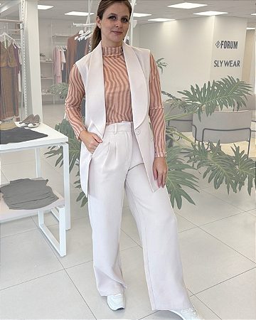 CALÇA PANTALONA ALFAIATARIA