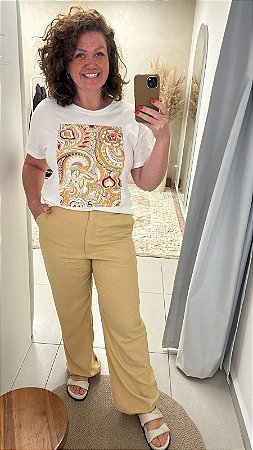 CALÇA ALFAIATARIA RETA