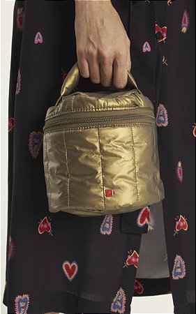 BEAUTY BAG DOURADA