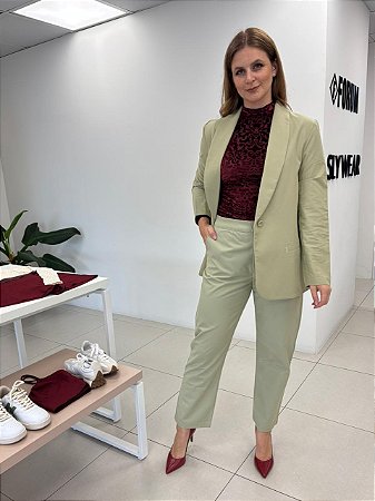 CALÇA ALFAIATARIA RETA SLIM