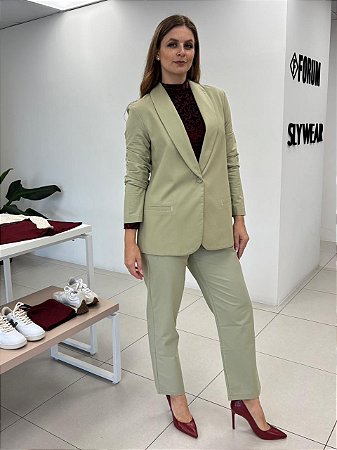 BLAZER ALFAIATARIA RETO DECOTE V