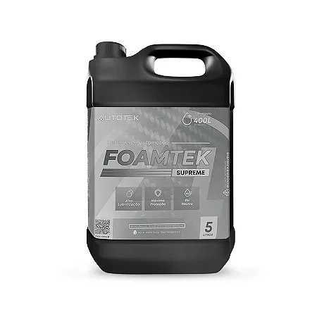 FOAMTEK SUPREME 5L DETERGENTE NEUTRO 1:400 AUTOTEK