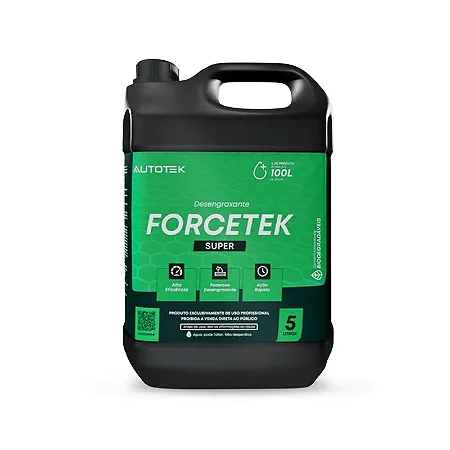 FORCETEK SUPER 5L DESENGRAXANTE 1:100 AUTOTEK
