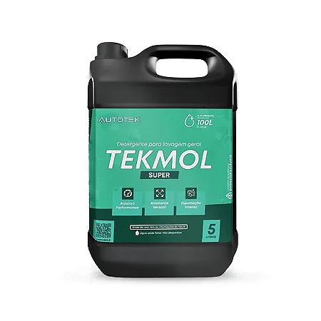 TEKMOL SUPER 5L LAVA AUTOS DESINCRUSTANTE 1:100 AUTOTEK