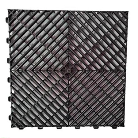 PISO ESTRADO TIPO GRELHA PRETO-DETAILER