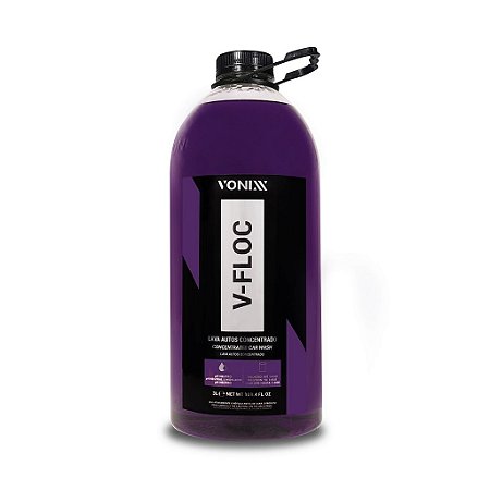 V floc 3L shampoo Automotivo Lava Auto Concentrado Vonixx