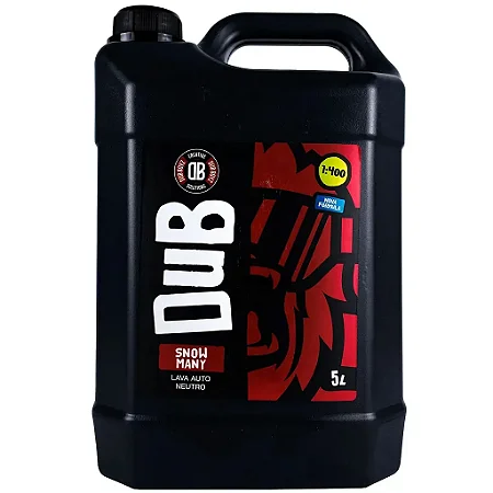 SHAMPOO NEUTRO 5L SNOW MANY DUB BOYZ