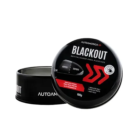 BLACKOUT - REVITALIZADOR DE PARACHOQUES AUTOAMERICA