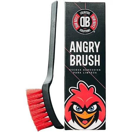 Angry Brush - Escova para limpeza de borrachas Dub Boyz