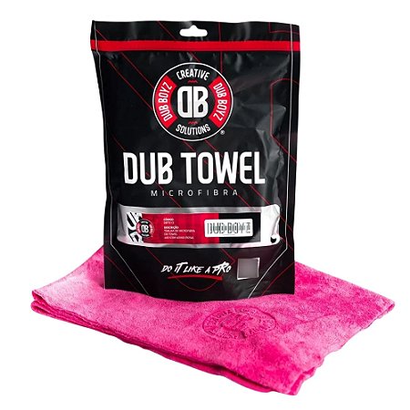 MICROFIBRA ROSA 40X40 350GSM DUB BOYZ