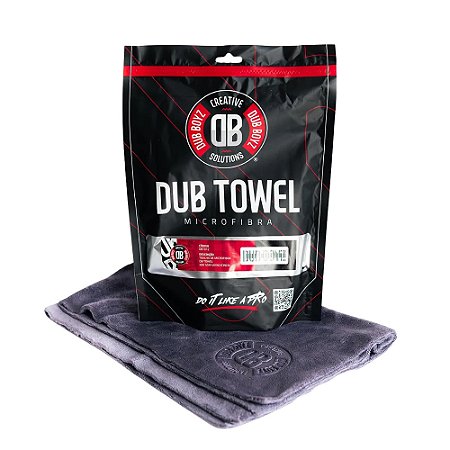 MICROFIBRA CINZA 40X40 320GSM DUB BOYZ