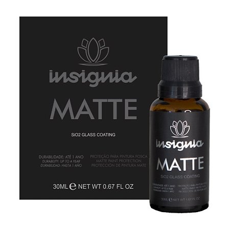 INSIGNIA MATTE 30ML VITRIFICADOR PINTURA FOSCA EASYTECH