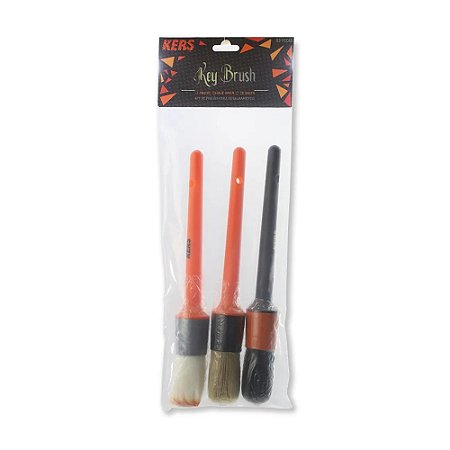 KIT 3 PINCEIS KEY BRUSH N16 KERS