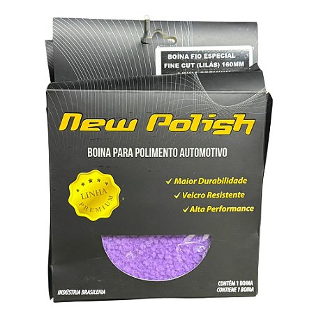 BOINA LA 160MM FINE CUT LILAS NEW POLISH