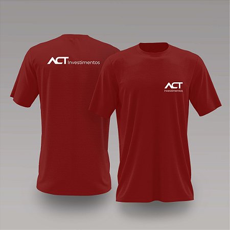 Camisa de malhar - Vermelha