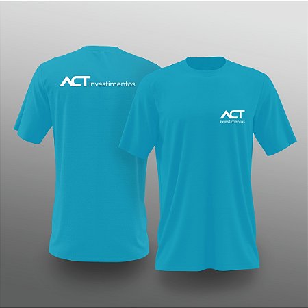 Camisa de malhar - Azul Tiffany