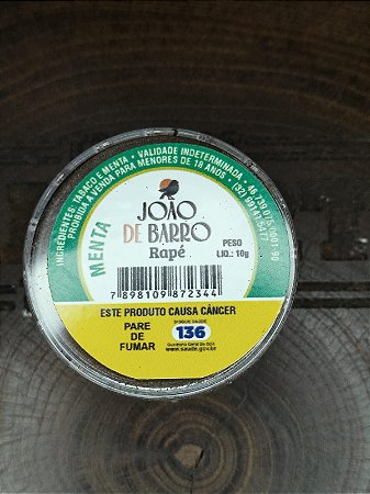 Rapé João de Barro - Menta