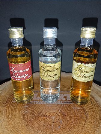 Kit degustação - Cachaçaria Harmonie Schnaps