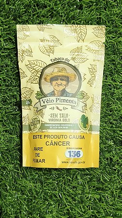 Virginia Gold e sem talo - Véio Pimenta 50g