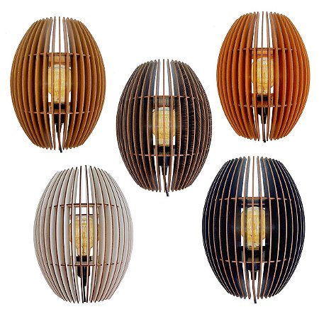 Arandela Luminária Iluminação E Decoração  De Paredes