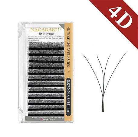 Cilios NAGARAKU 4D VOLUME EGIPICIO