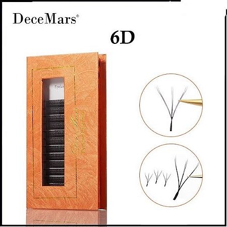 CÍLIOS DECEMARS 6D / VOLUME INGLÊS