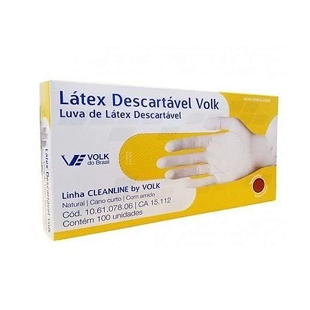 LUVAS LATEX COM PÓ