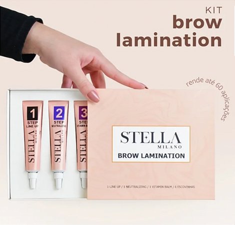 KIT LASH LIFTING BROW LAMINATION STELLA MILANO