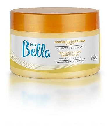 PARAFINA COM ÓLEO DE MANGA DEPIL BELLA 250g