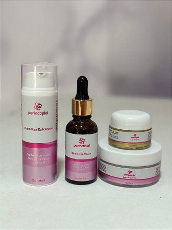 KIT LIP E HIDRAGLOSS PERFECTPIEL 4 PRODUTOS