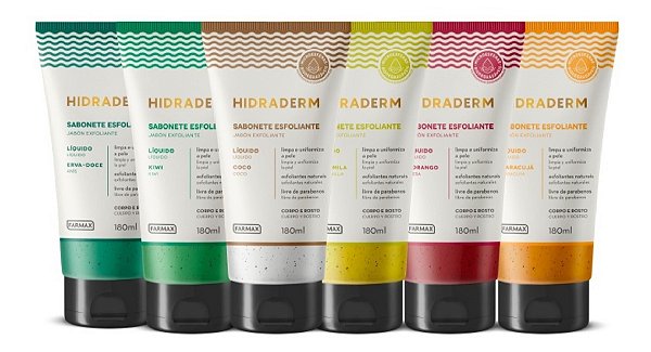 SABONETE ESFOLIANTE HIDRADERM 180ml