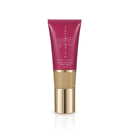 BASE LIQUIDA HIDRA GLOW NINA SECRETS 30ml