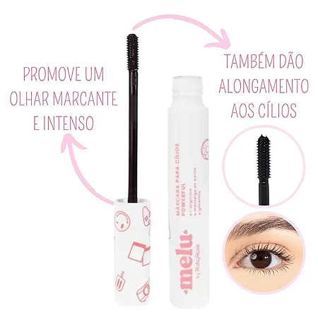 MASCARA DE CILIOS POWERFUL MELU 4g