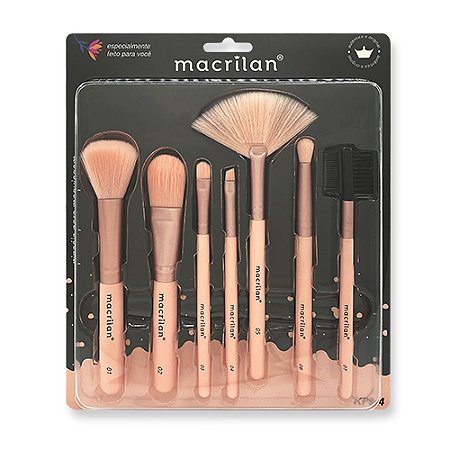KIT DE PINCEIS MACRILAN KP9-4