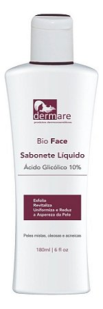 SABONETE LIQUIDO BIO FACE DERMARE 180ml