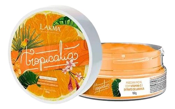 MÁSCARA FACIAL TROPICALIA LARANJA LAKMA 150g