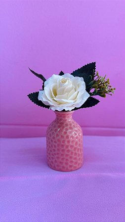 MINI JARRO COM FLORES